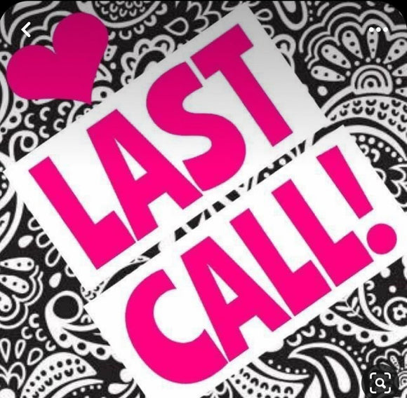 Last Call (Final Sale)
