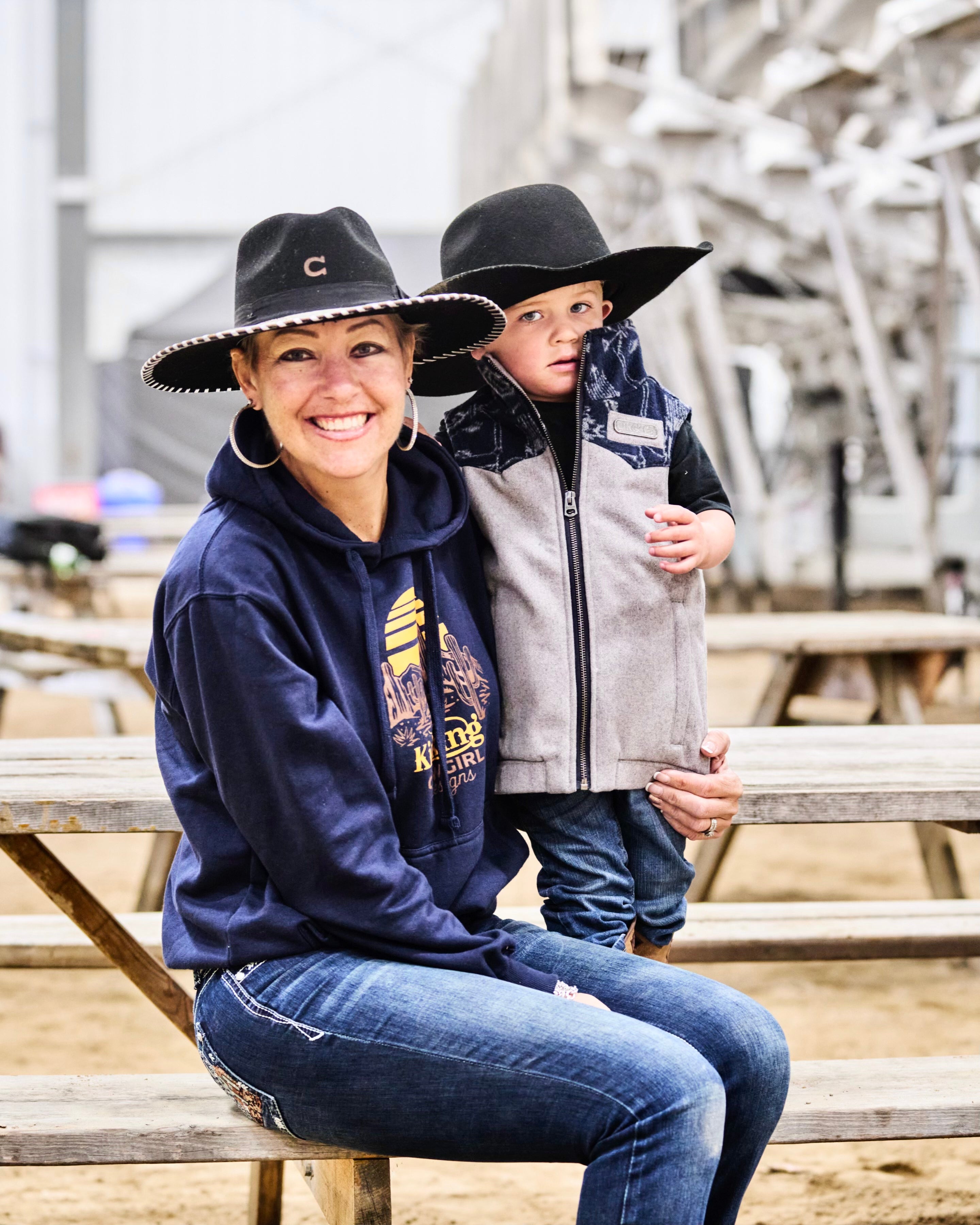 Ariat Youth Black Felt Hat
