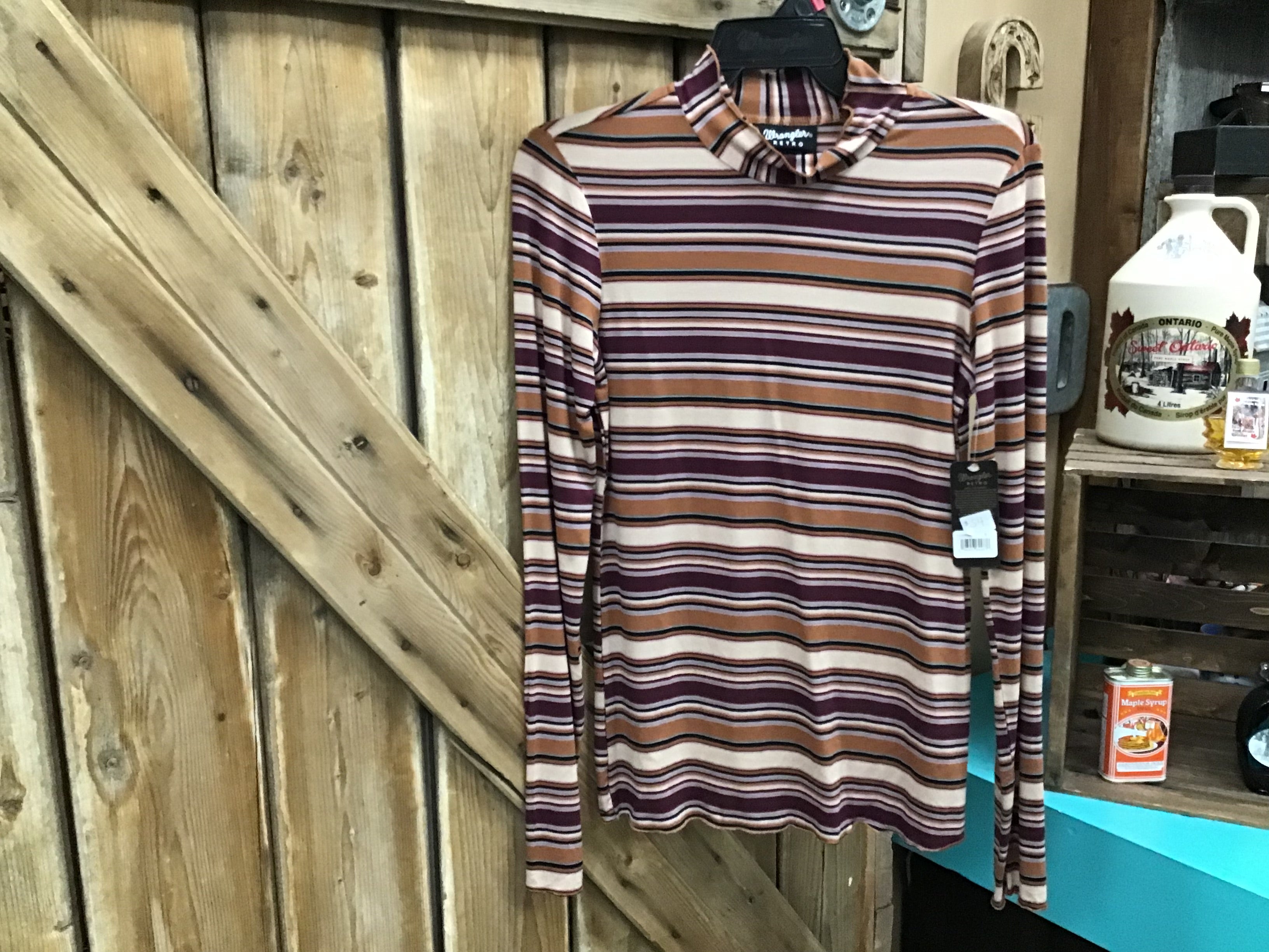 Wrangler Women’s Skinny Long Sleeve top Size Small