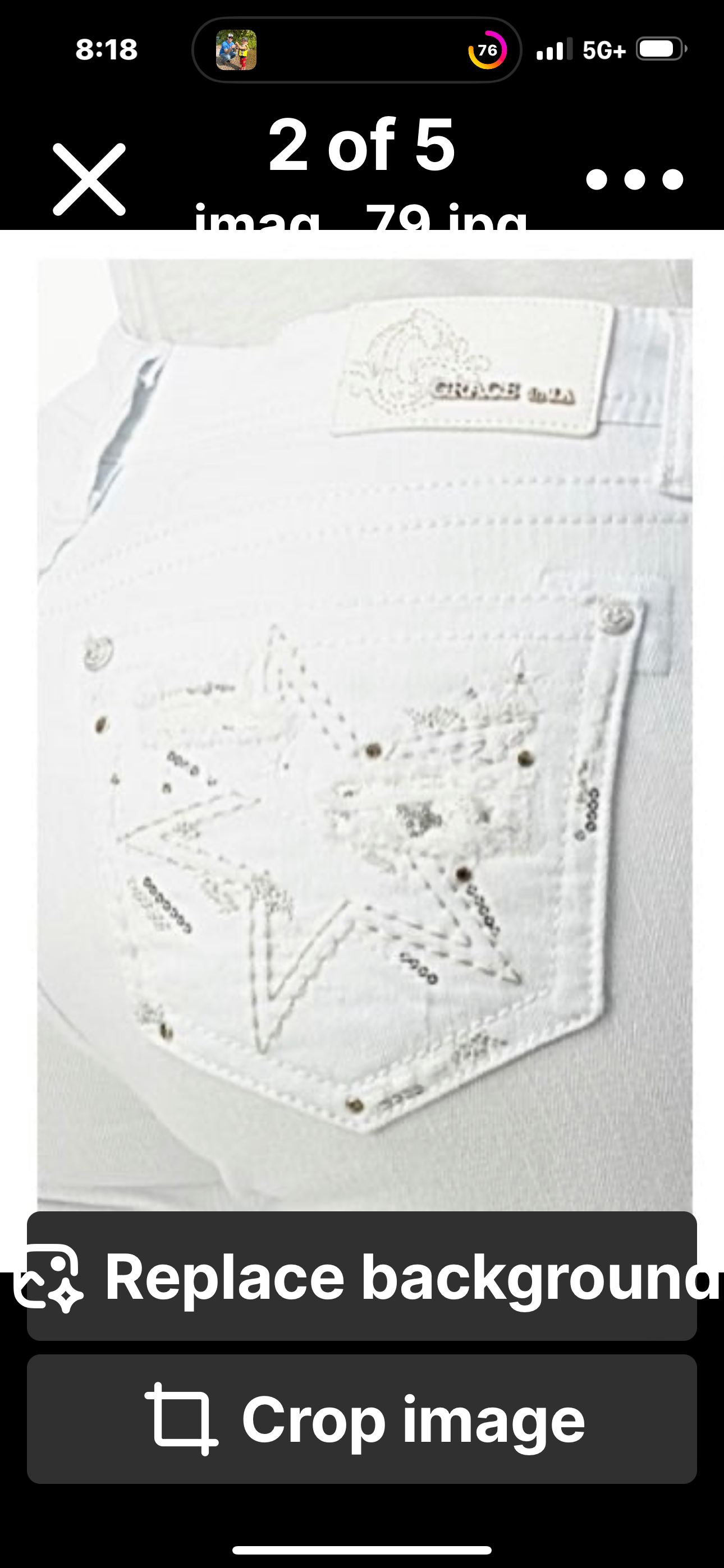 Grace Women's White Denim Jeans*