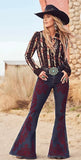 Lainey Wrangler Cheetah Rodeo Shirt