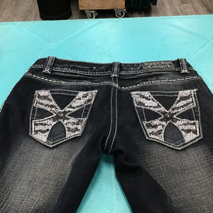 Rock & Roll Women's Jeans size 28 x 36 Low Rise