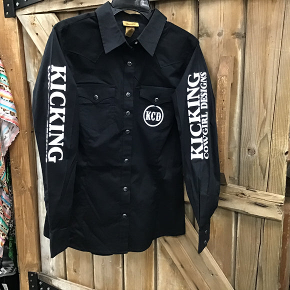 KCD Women’s Black Rodeo Shirts