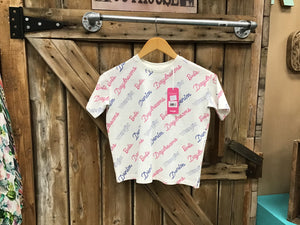 Wrangler Barbie -Girls T Shirt size S