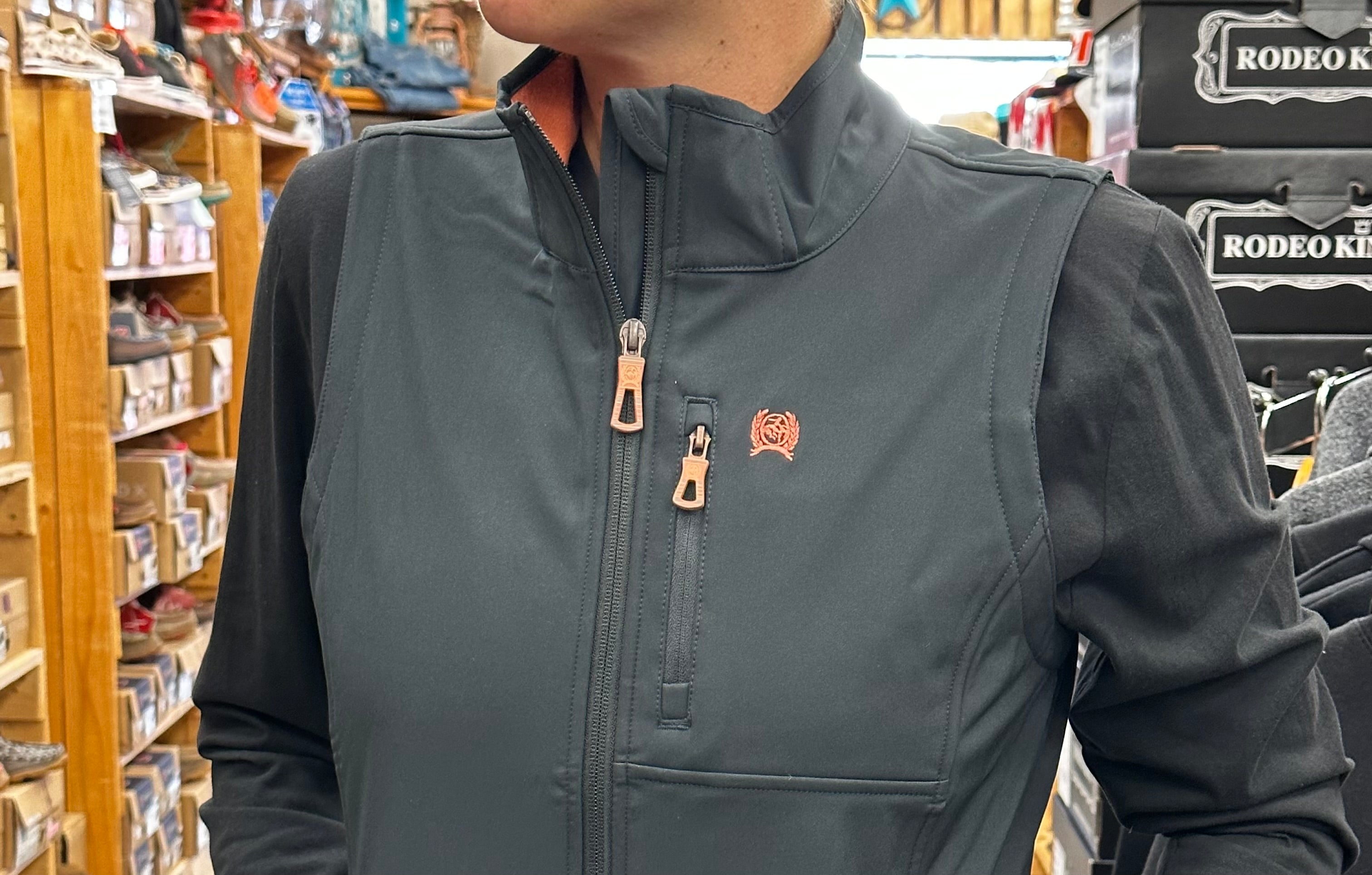 Women’s Cinch Bonded Vest - Black