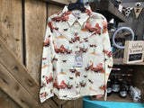 Wrangler Girl's Rodeo Shirt  - SMALL