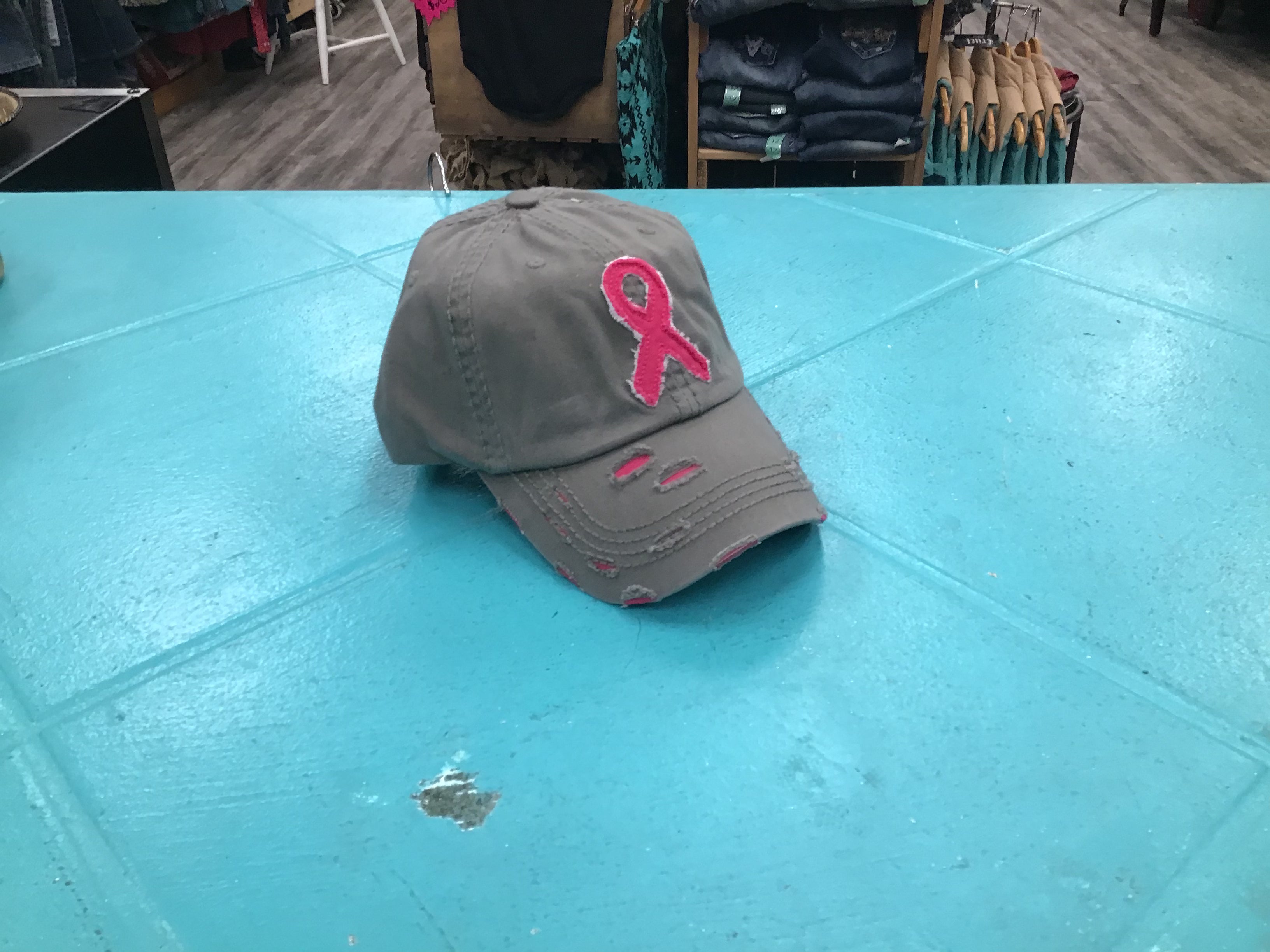 Cancer Ribbon Hat