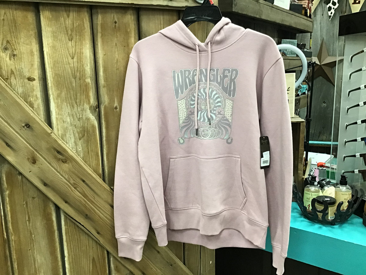 Wrangler Women’s Soft Pink Hoody size SMALL