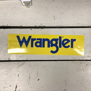 Wrangler Sticker