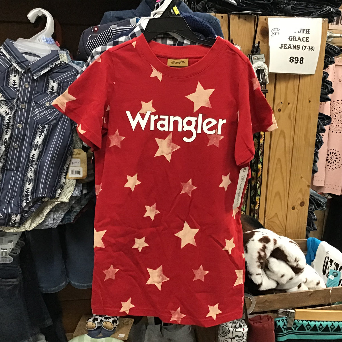 Wrangler Girl’s Red Dress - SMALL