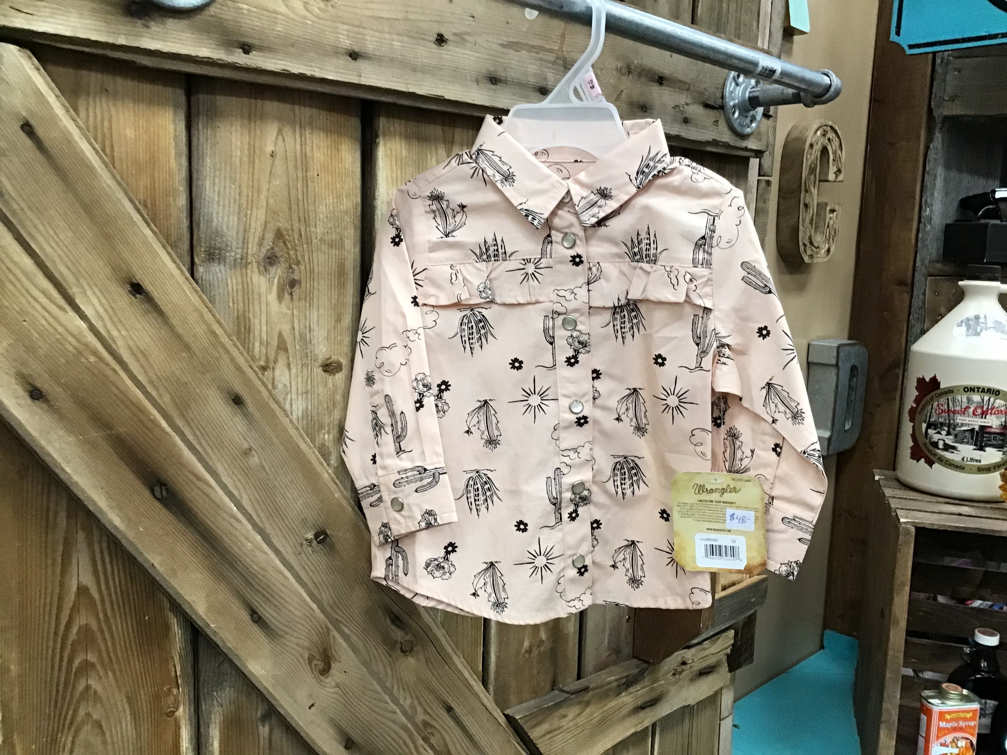 Wrangler Infant Girl's Tops Assorted 12M