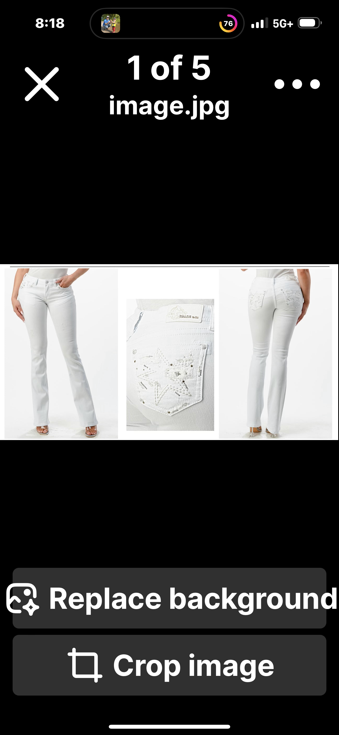 Grace Women's White Denim Jeans*