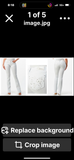 Grace Women's White Denim Jeans