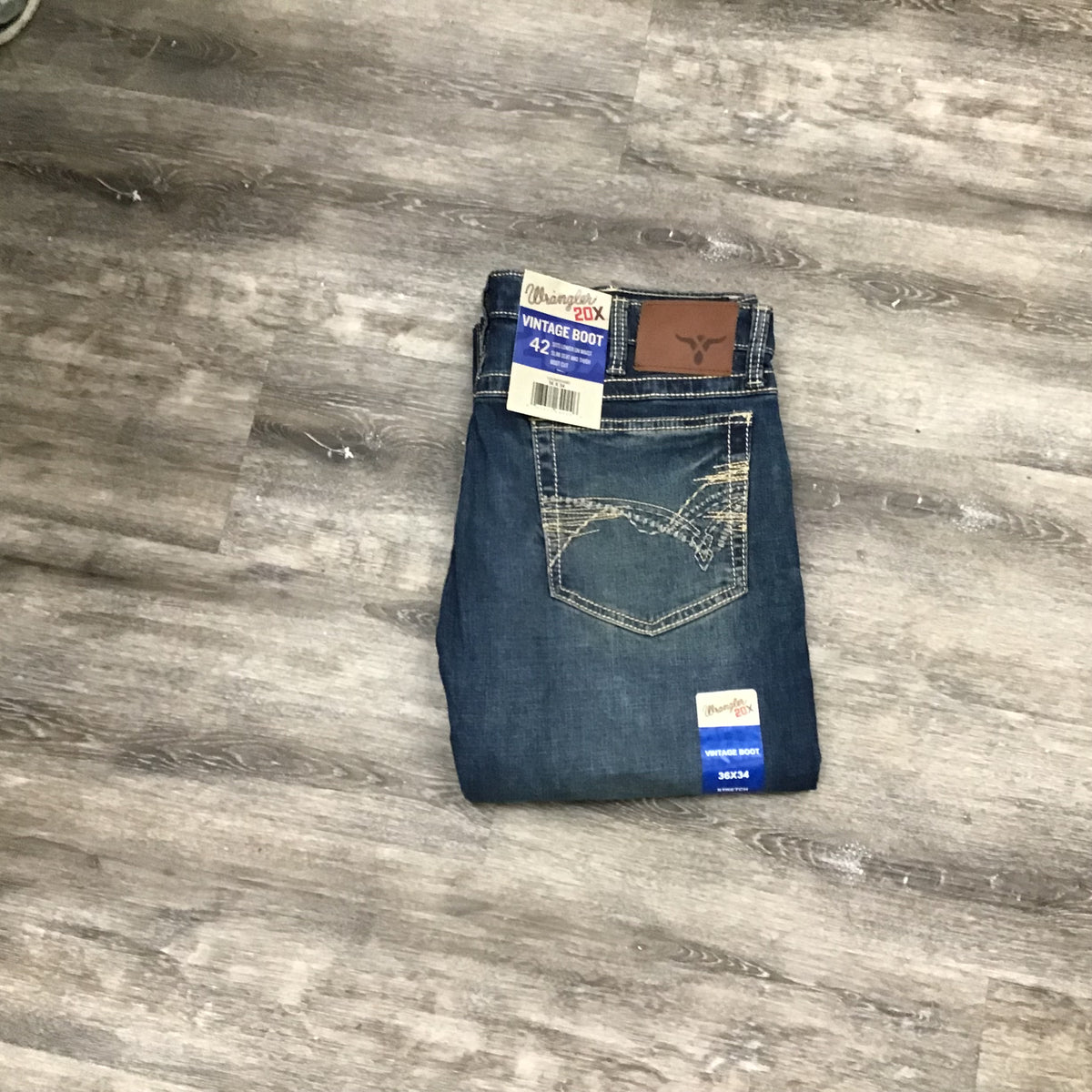 Wrangler Men's Vintage Boot Cut Jeans