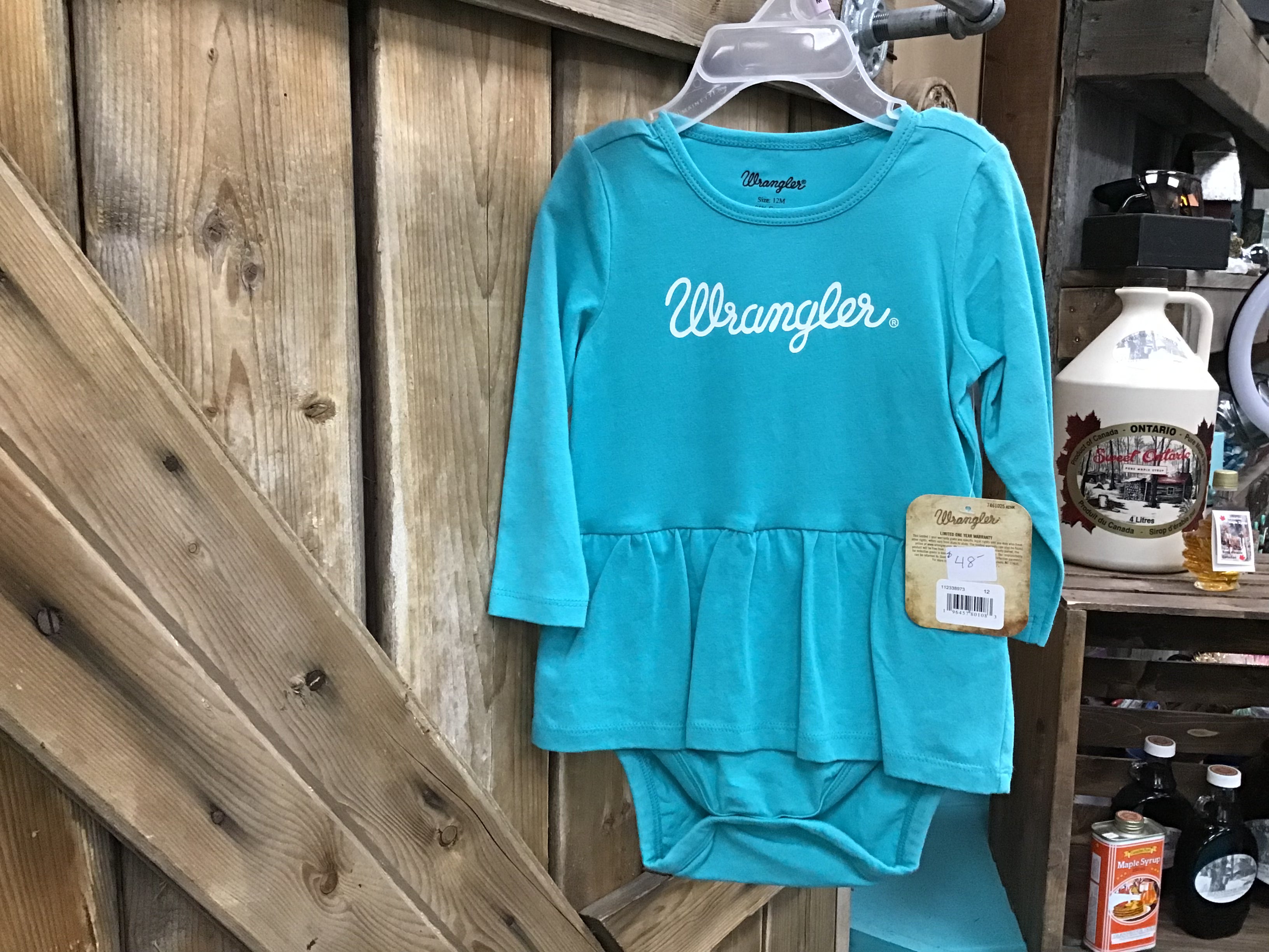 Wrangler Infant Girl's Onesie Assorted 12M
