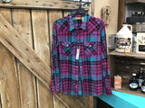 Wrangler Women’s Flannel Rodeo Shirts size Small