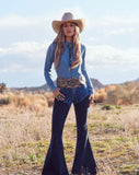 Lainey Wrangler Denim on Denim