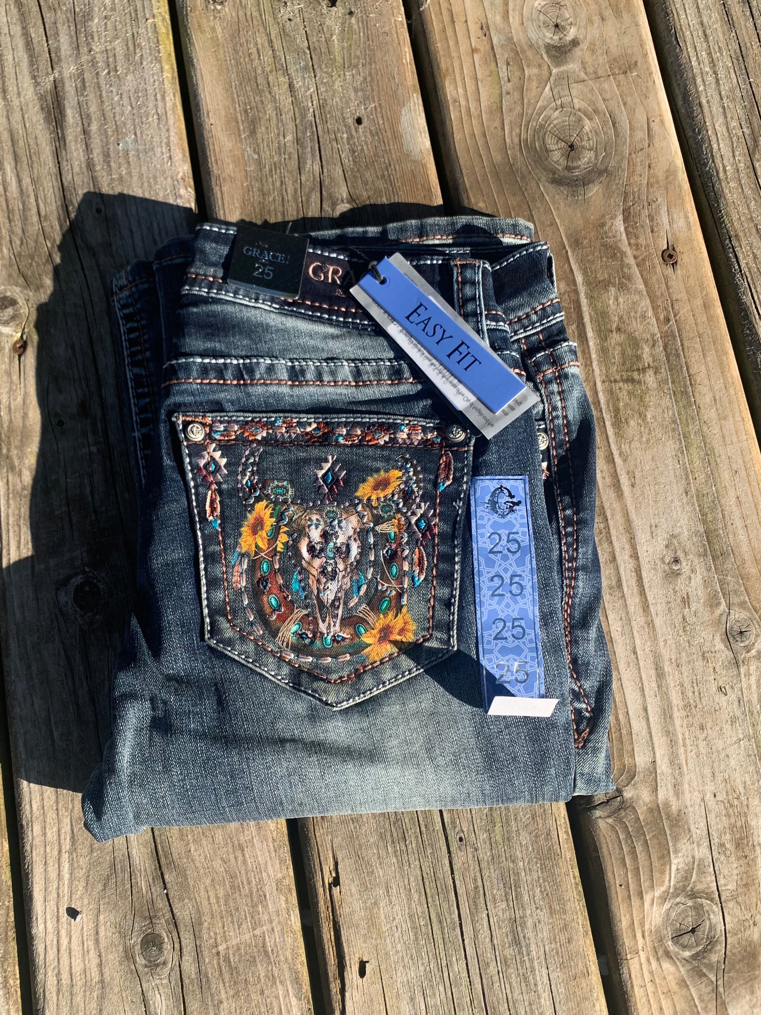 Grace Women’s Jeans -Sunflower Bull