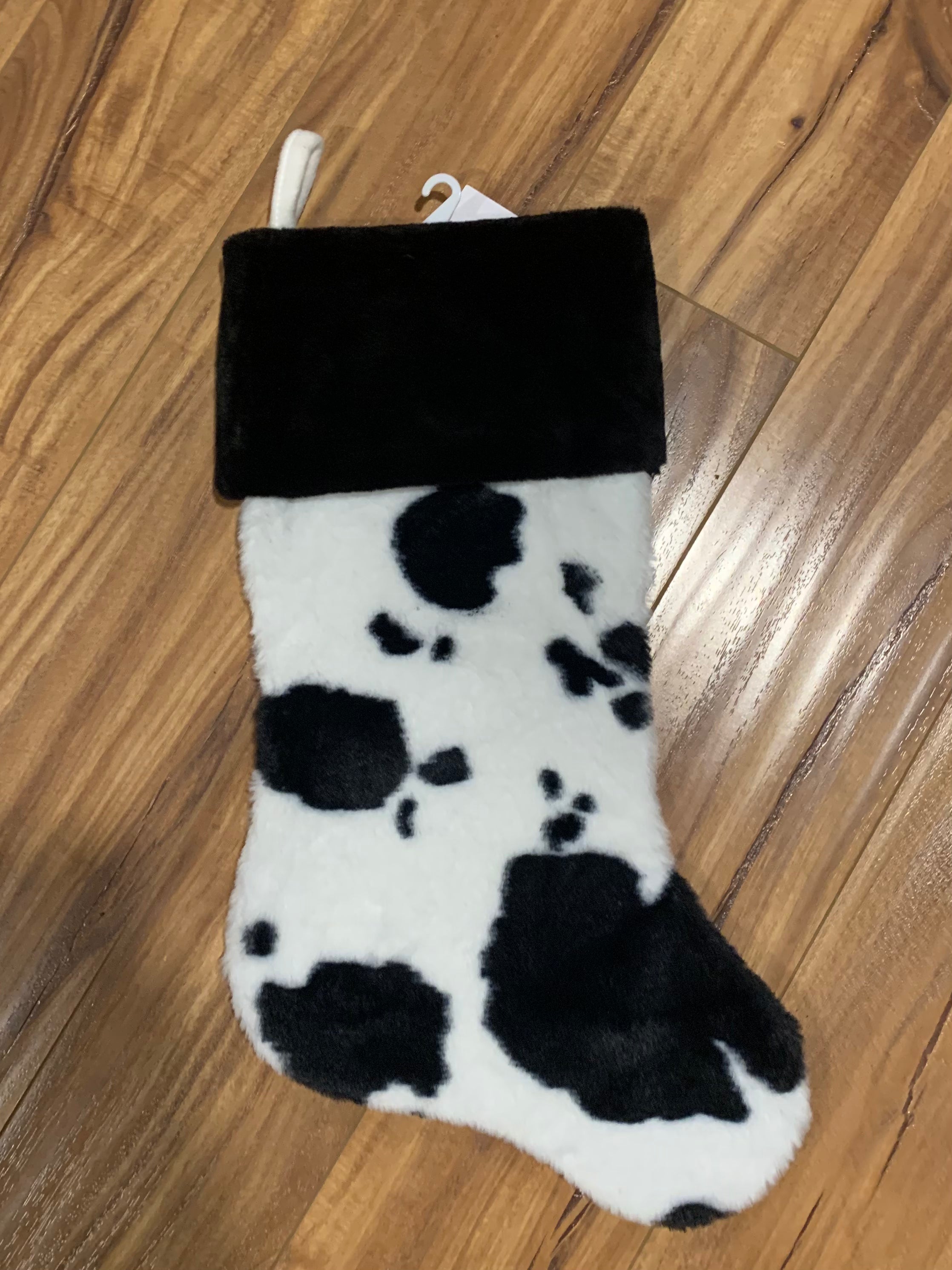 Cow Plush Stocking