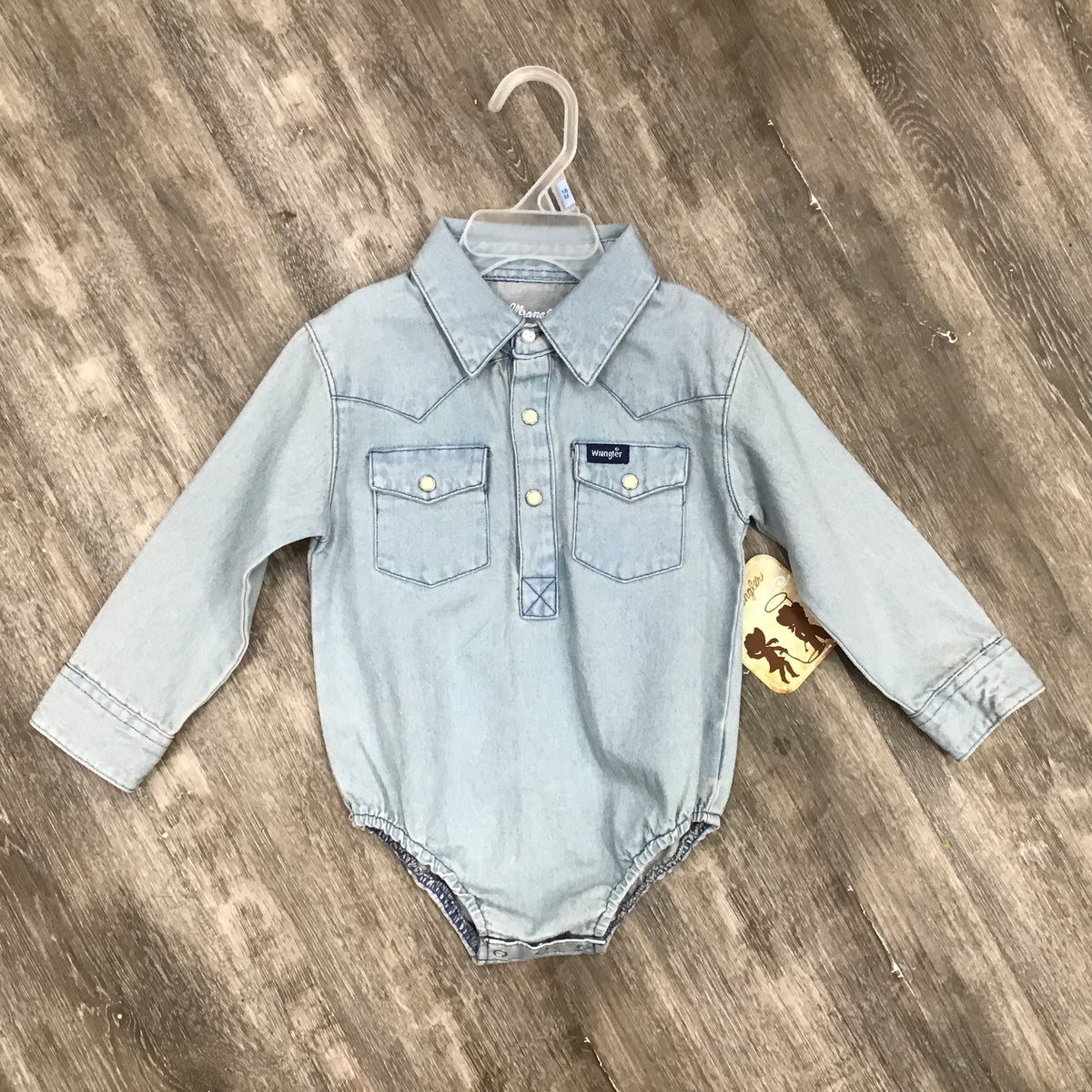 Wrangler Onesie -Light Denim