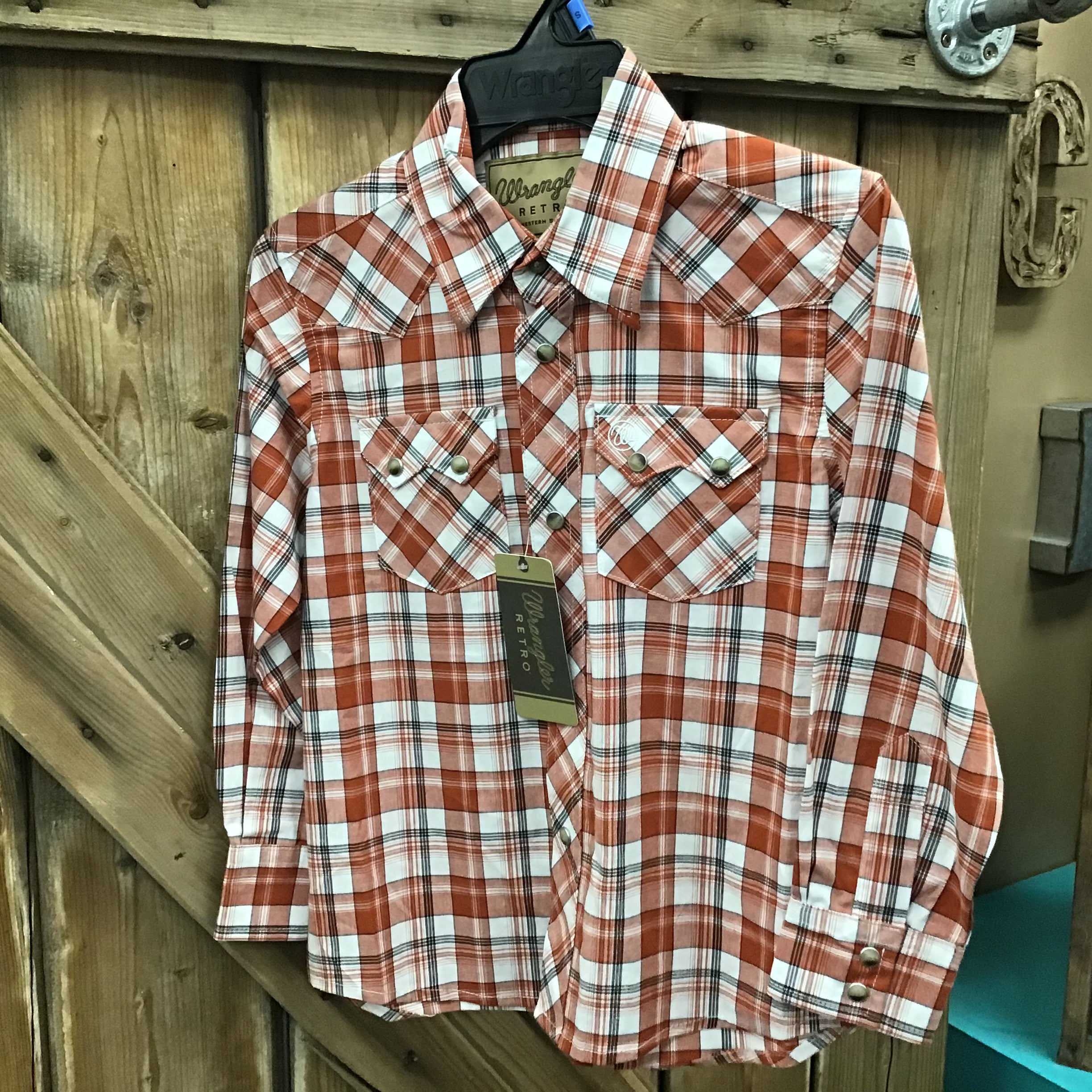 Wrangler Boy’s Rodeo Shirts - size SMALL