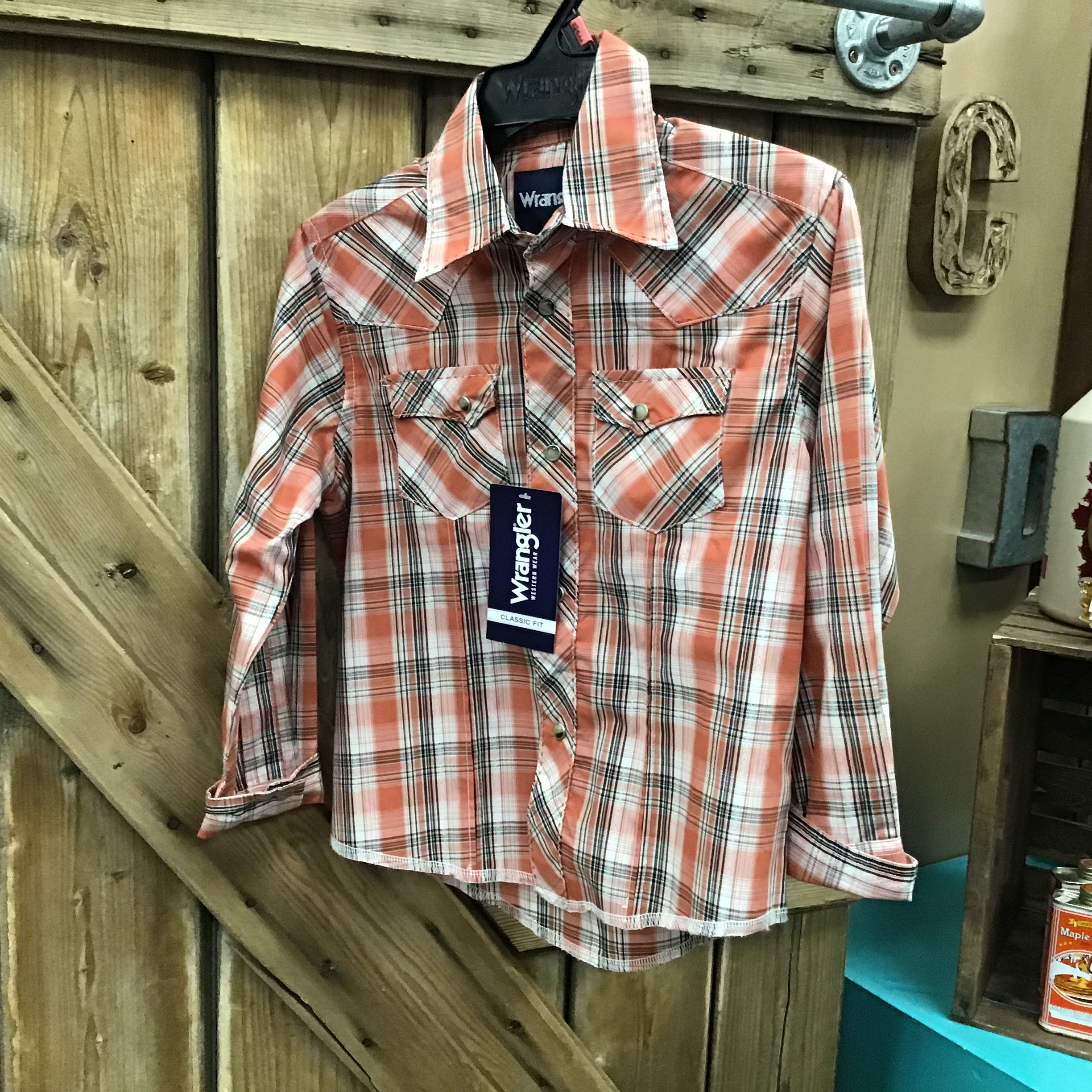 Wrangler Boy’s Rodeo Shirts - size SMALL