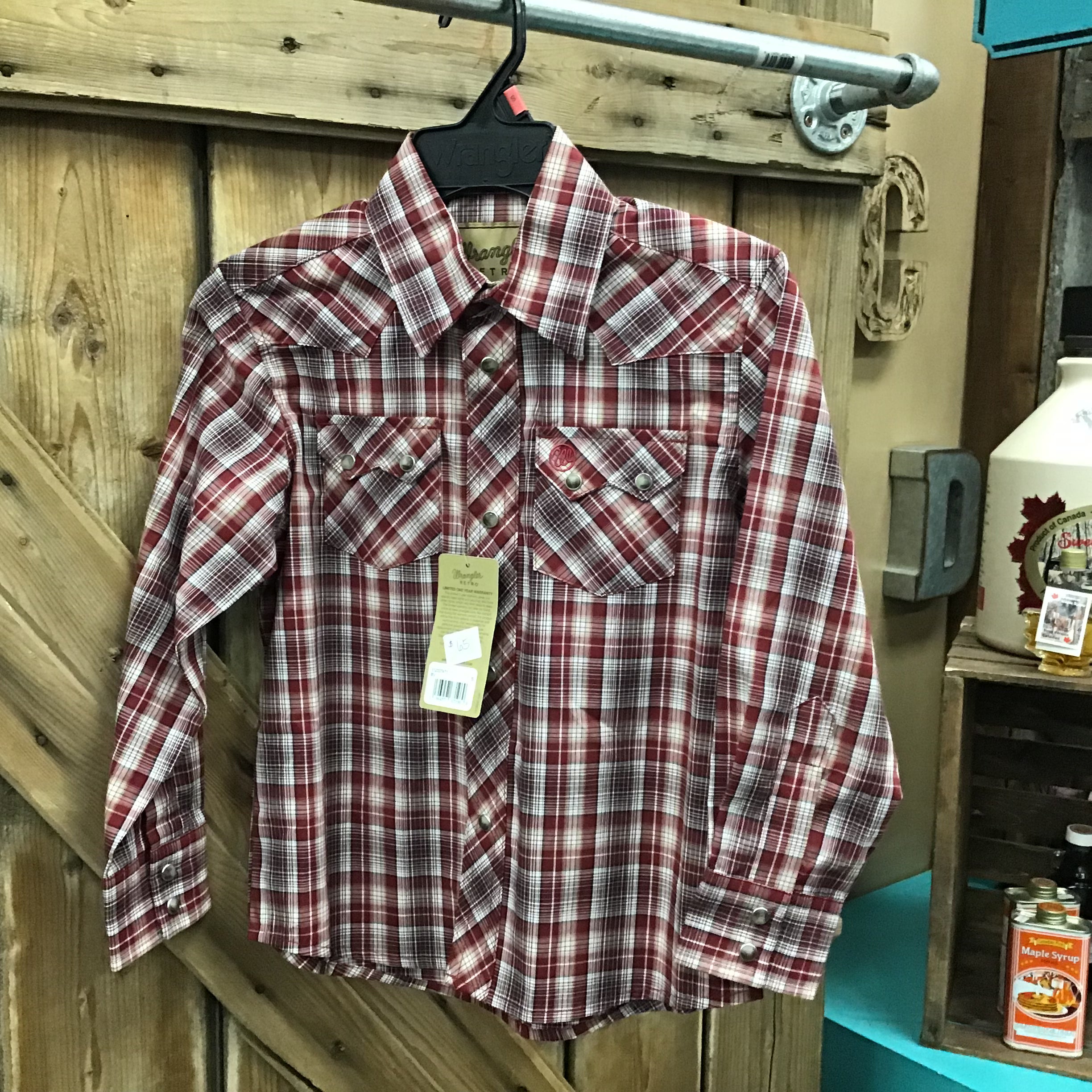 Wrangler Boy’s Rodeo Shirts - size SMALL