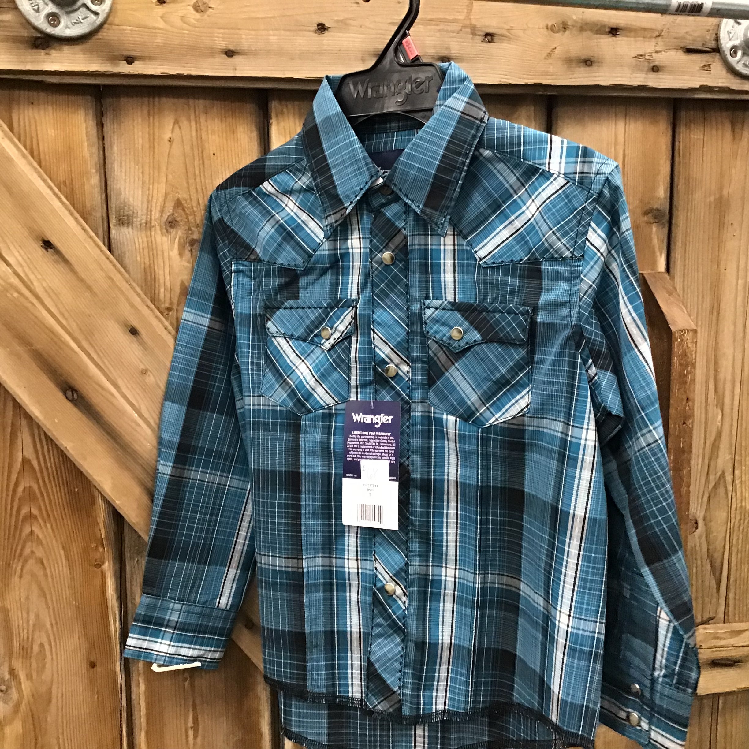 Wrangler Boy’s Rodeo Shirts - size SMALL