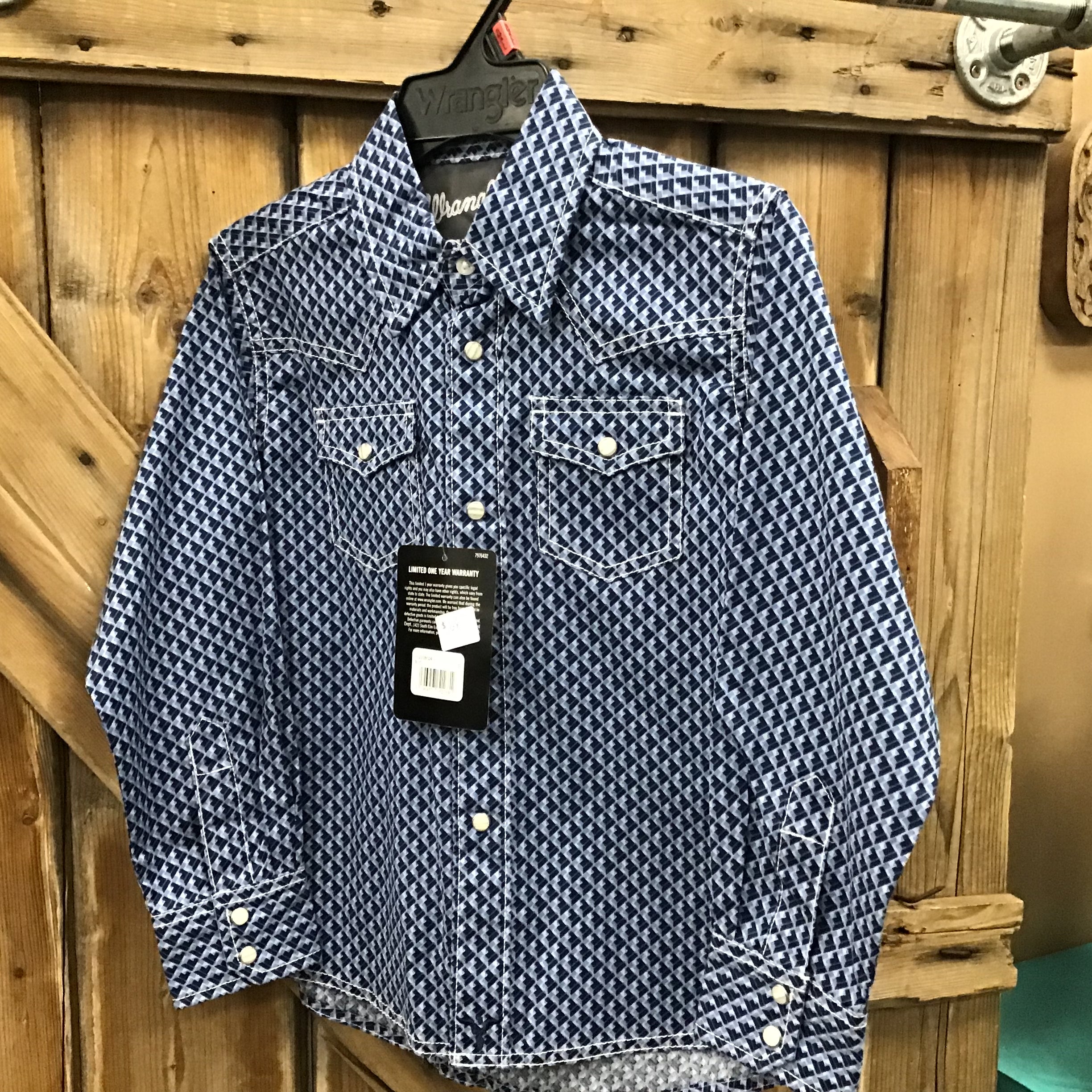 Wrangler Boy’s Rodeo Shirts - size SMALL