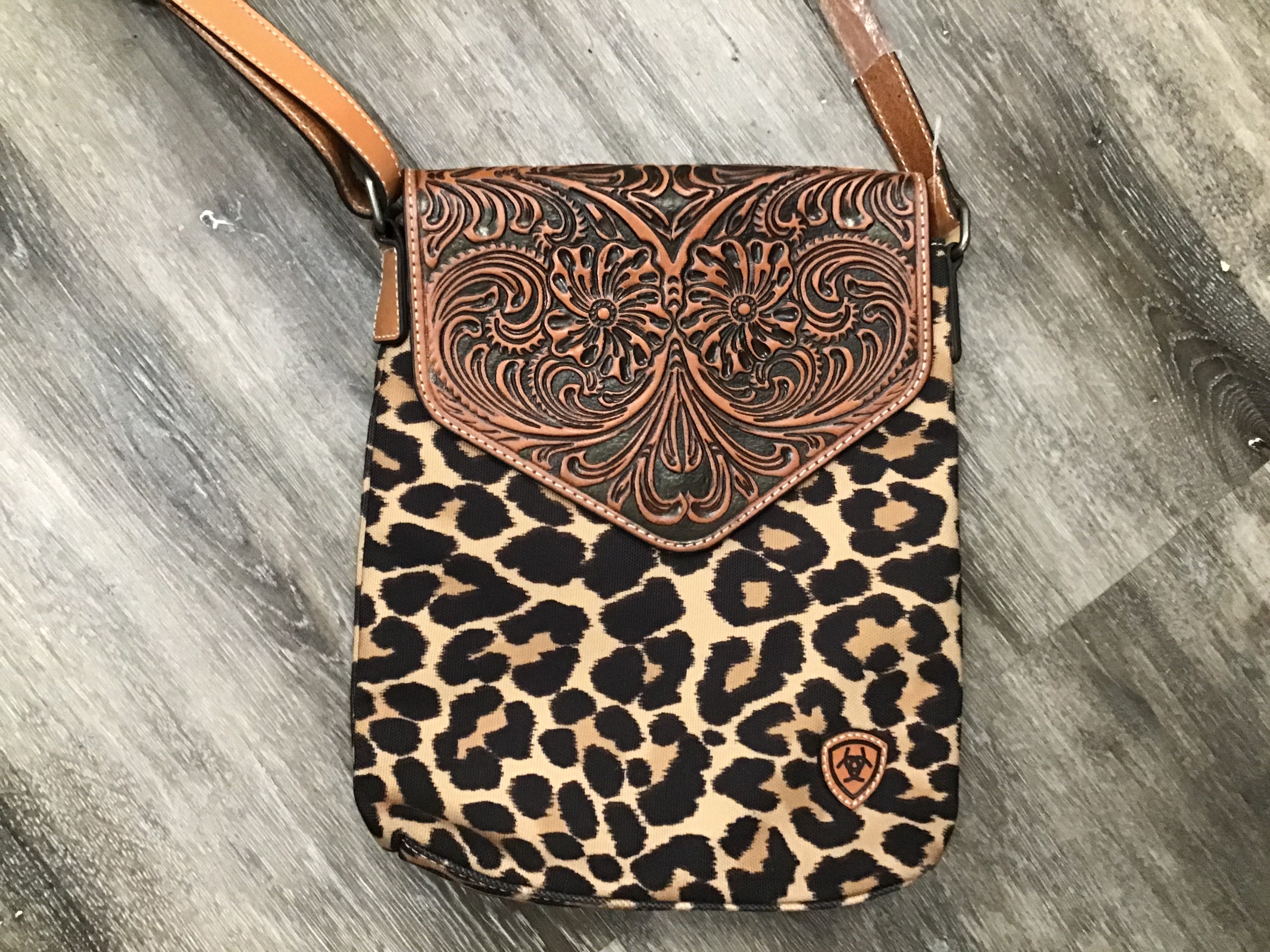 Ariat Leopard Purse