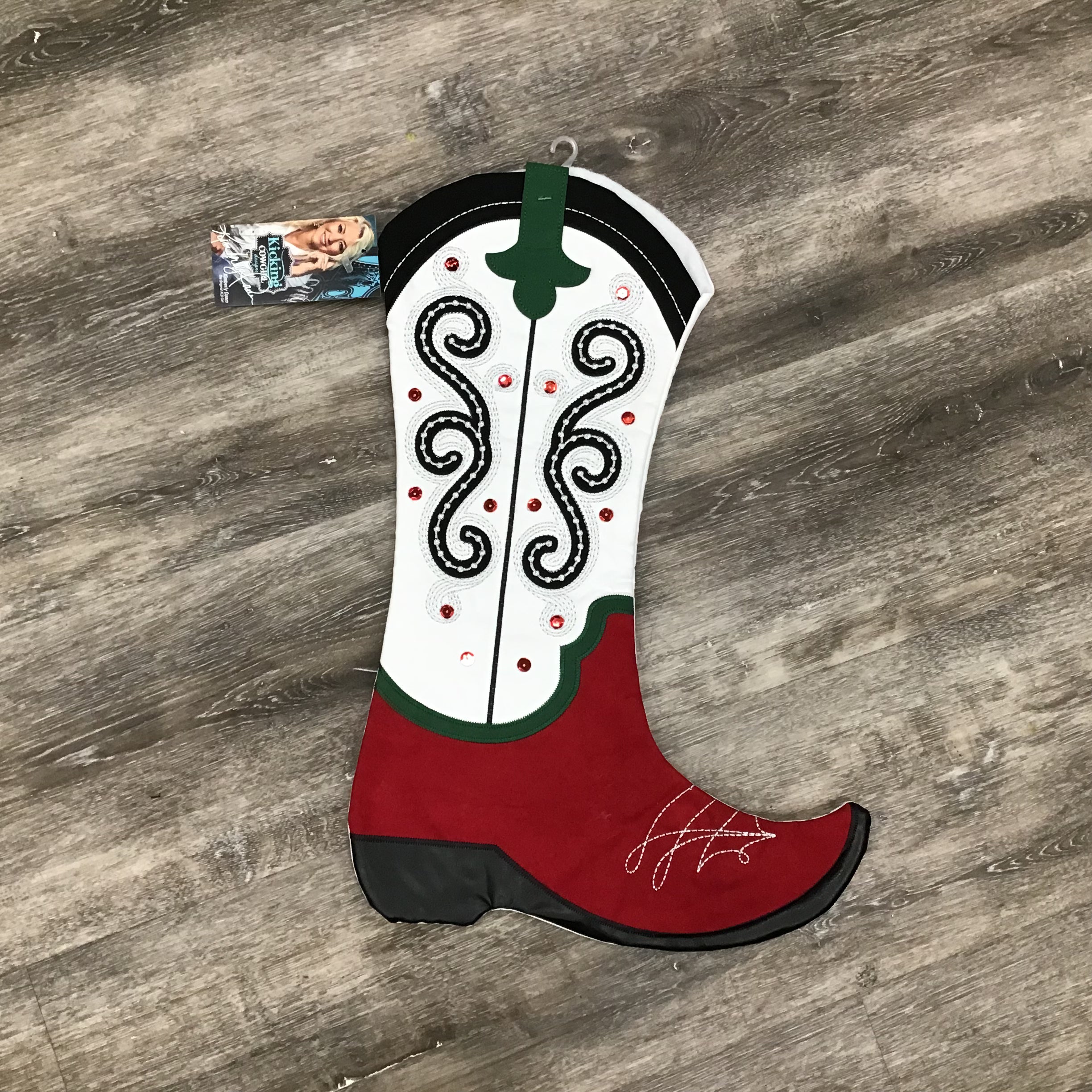 Cowboy Boot Stocking