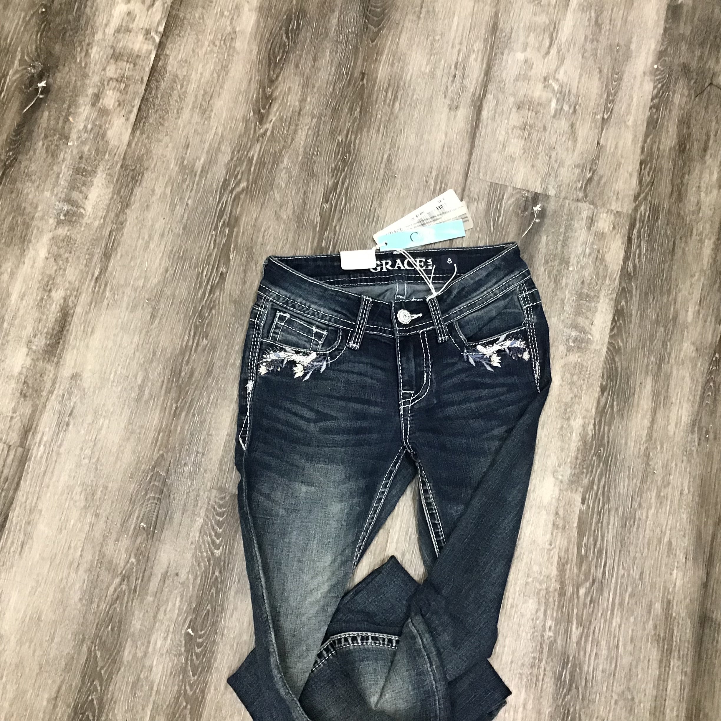 Grace Girls Bootcut Jeans size 8