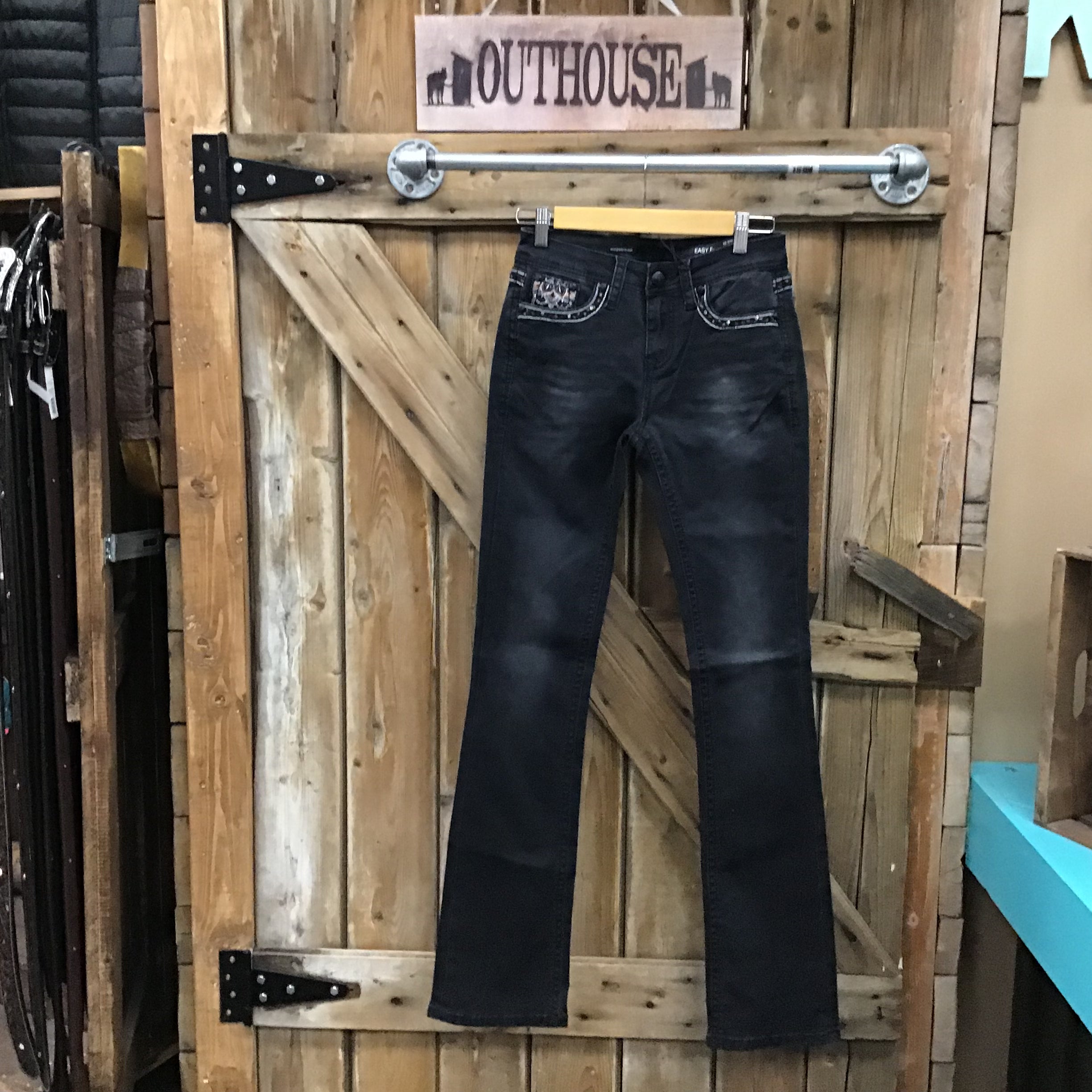 Grace Women's Black Bootcut Jeans