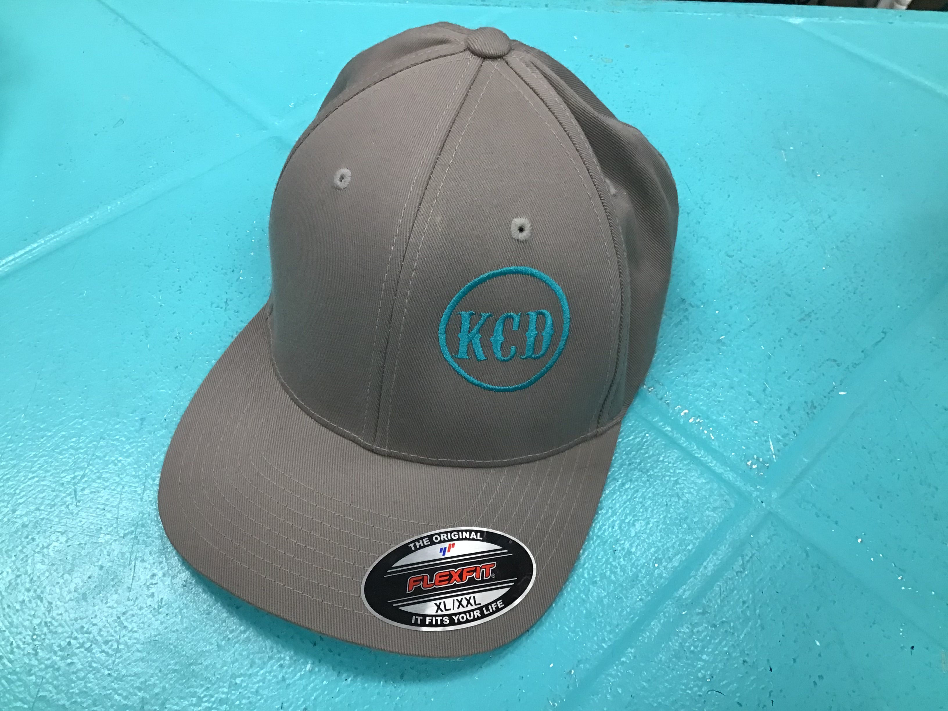 KCD Grey Hat - Turquoise  - XL/XXL