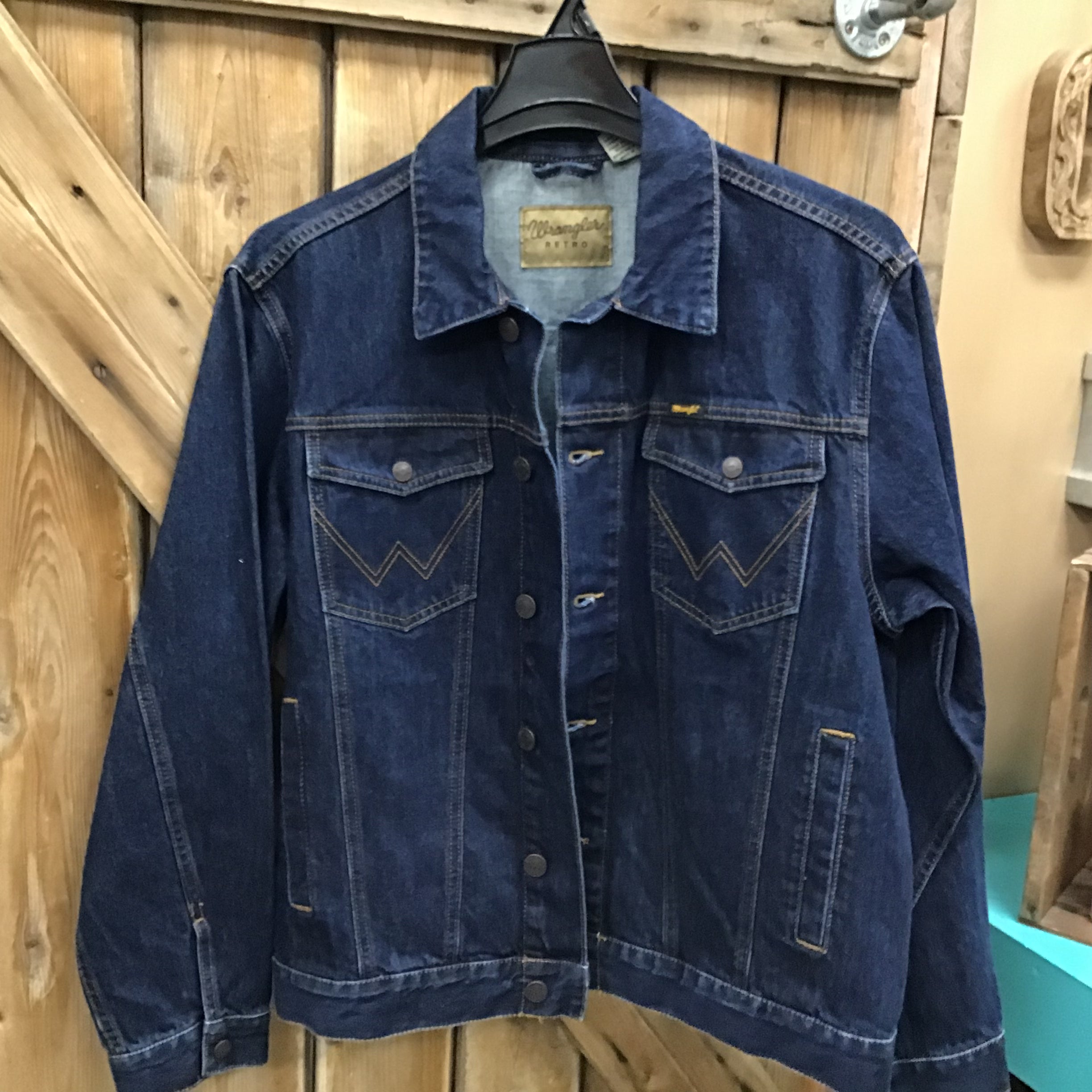 Wrangler Men’s Jean Jacket - size LARGE