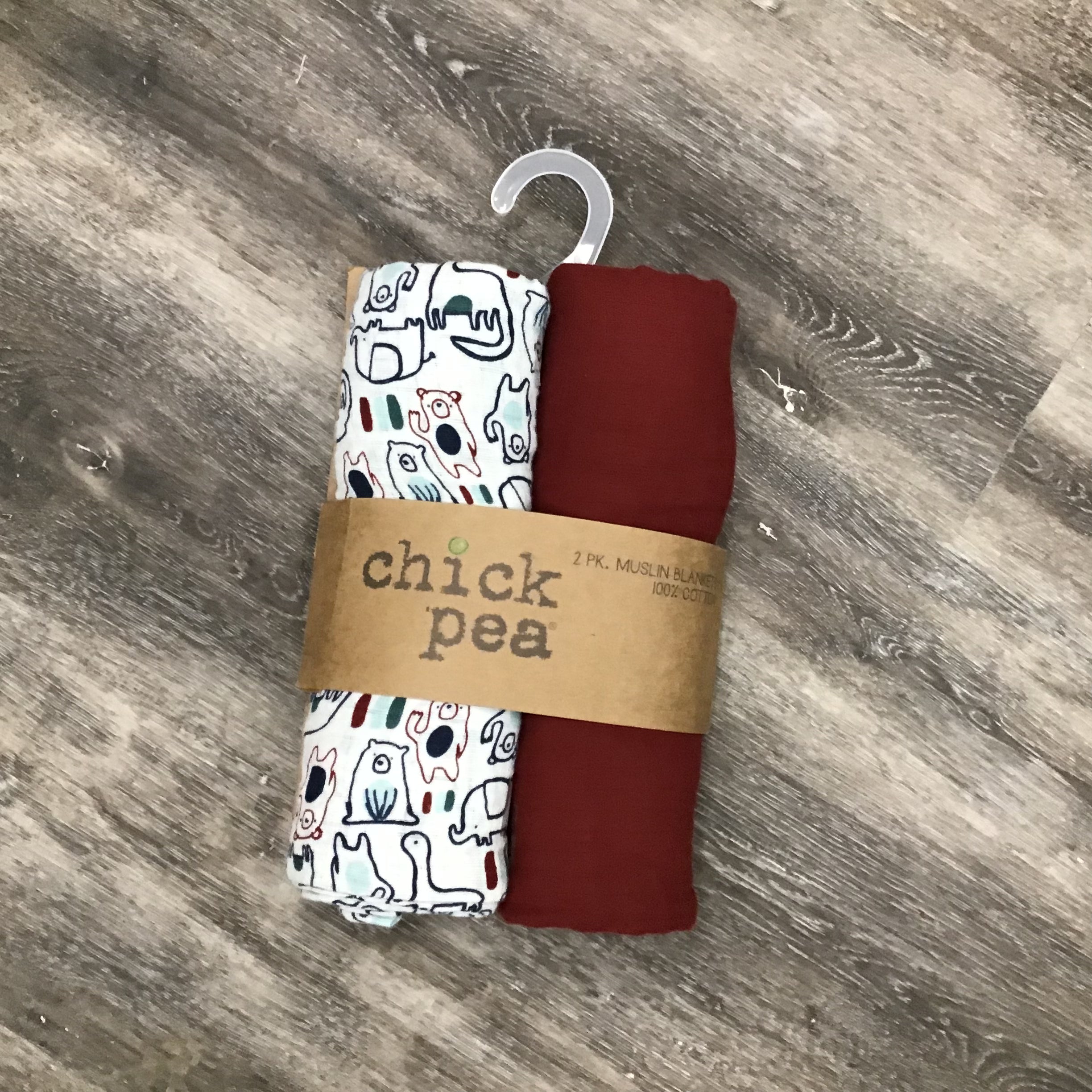 Muslin Swaddle Baby Blanket - 2 Pack