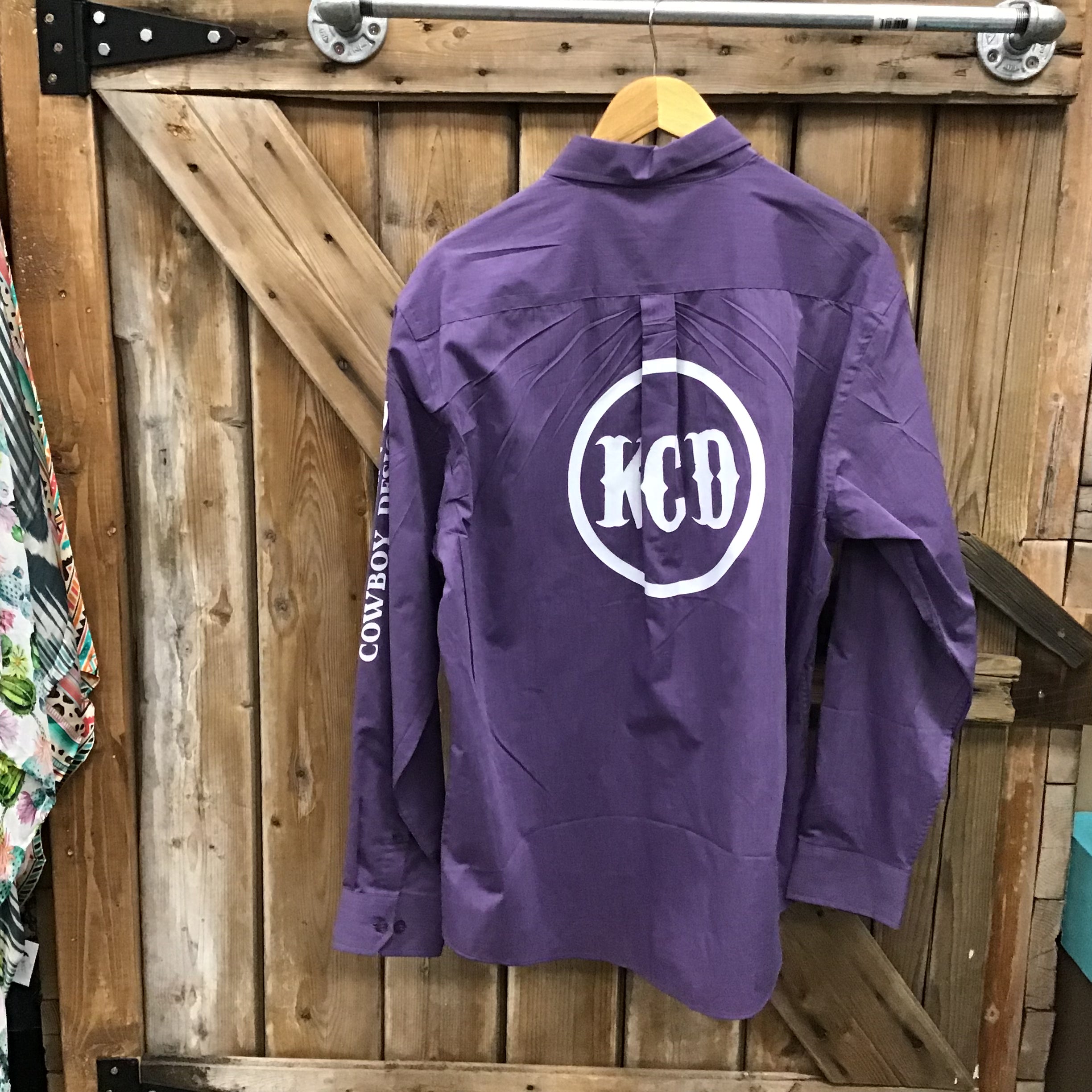 KCD Men’s Purple Rodeo Shirt