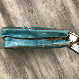 American Darling Turquoise Cowhide Bag