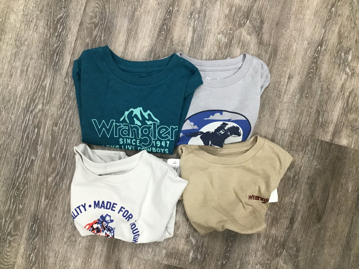 Wrangler Infant Tees -Size 12M