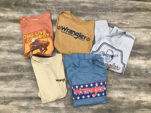 Wrangler Boys Long Sleeve Tees size Large