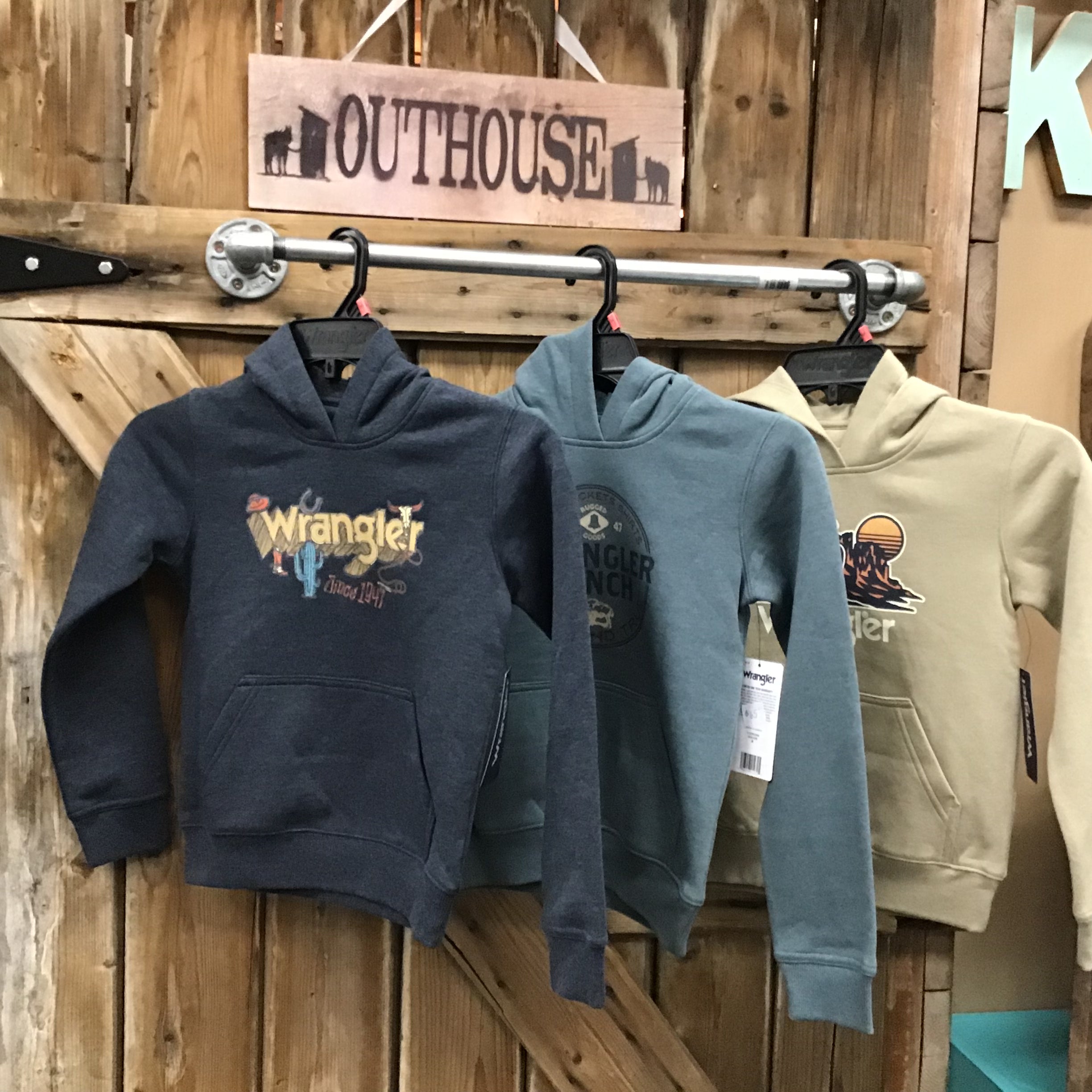 Wrangler Boy’s Hoodie - size MEDIUM