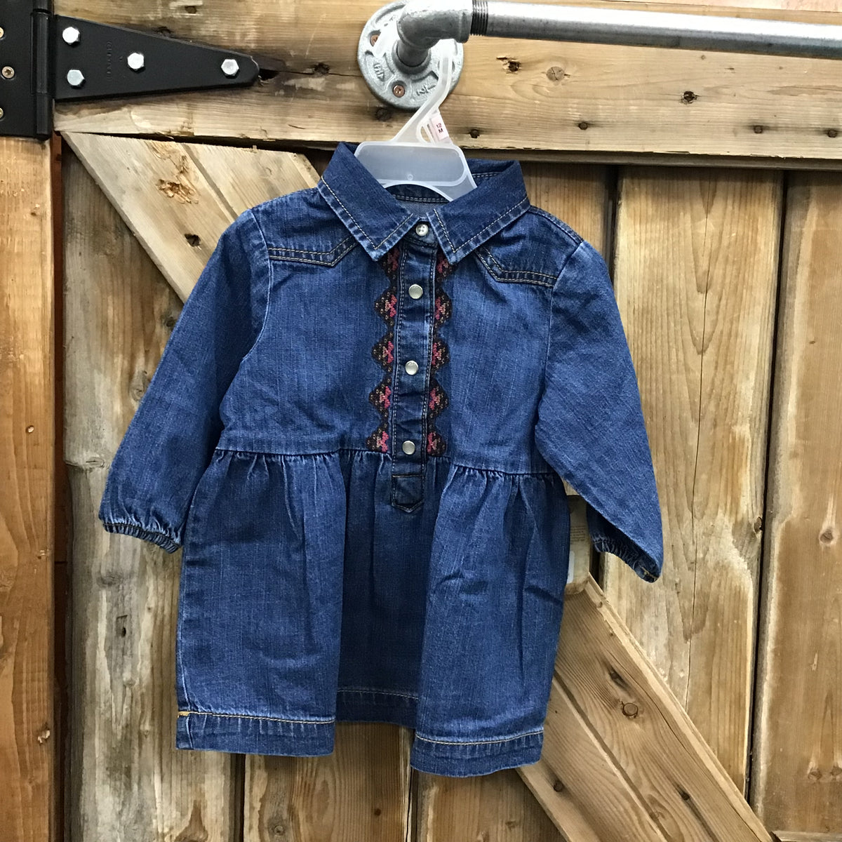 Wrangler Baby Girl’s Denim Dress size 12M