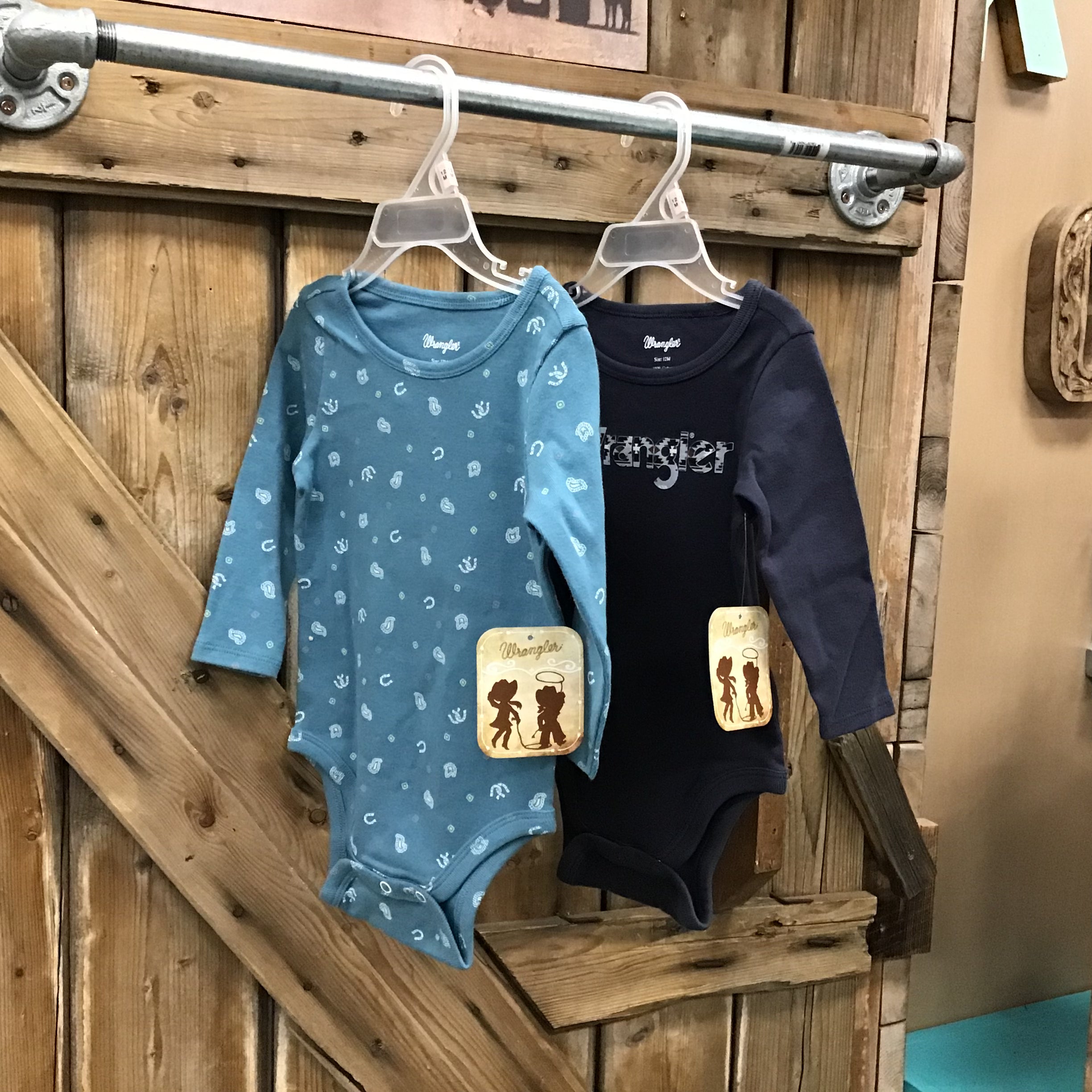 Wrangler Infant Long Sleeve Onesie size 12M