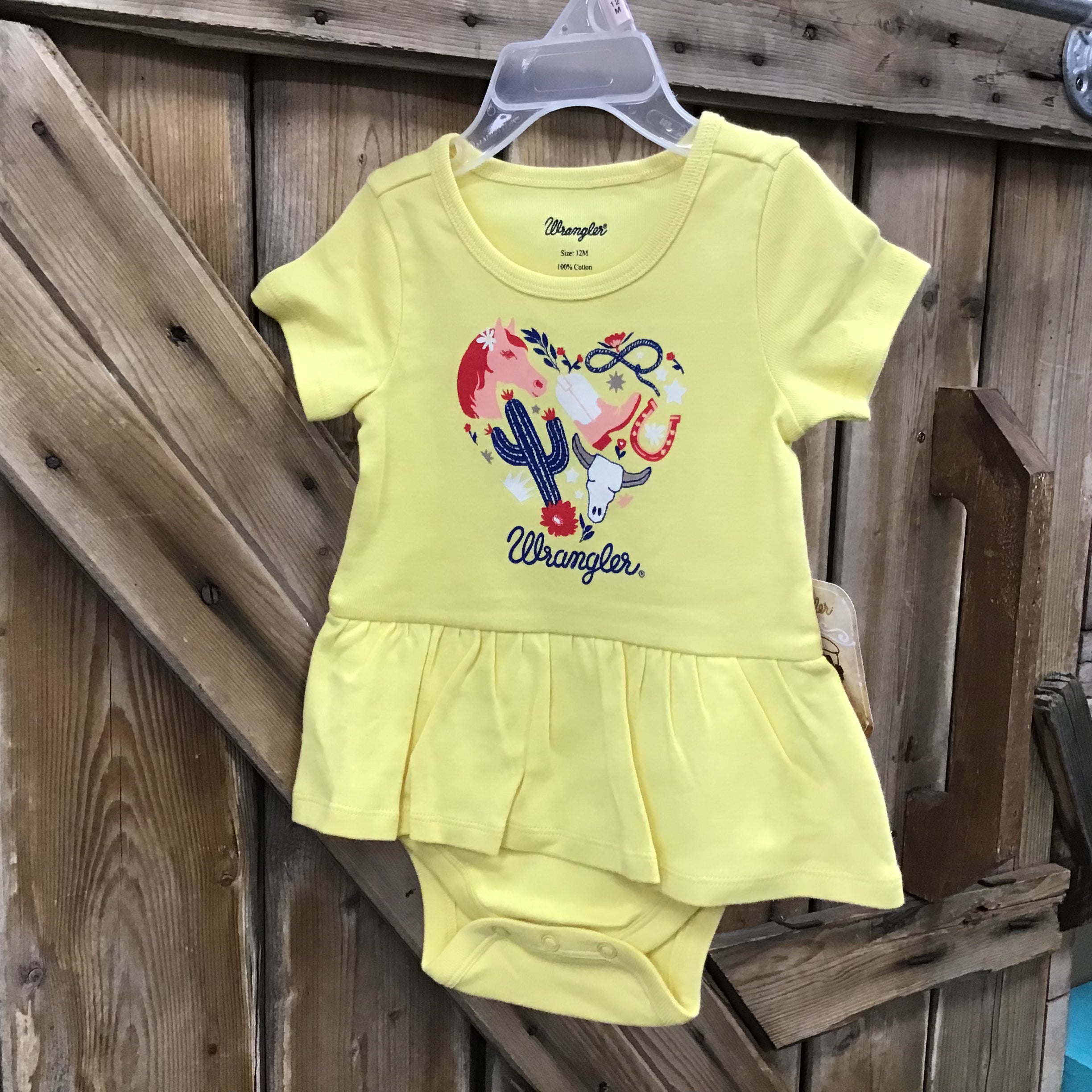 Wrangler Infant Onesie Size 12M