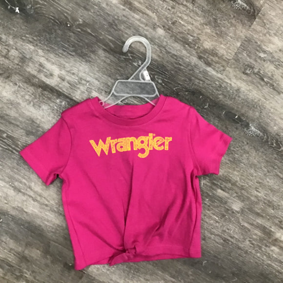 Wrangler Infant Tee Pink - size 12M