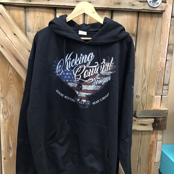 Women’s Black Hoodie - USA size 2XL