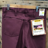 Wrangler Women’s Burgundy Jeans size 32 X 34