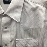 Wrangler Men’s White Stripe Rodeo Shirt