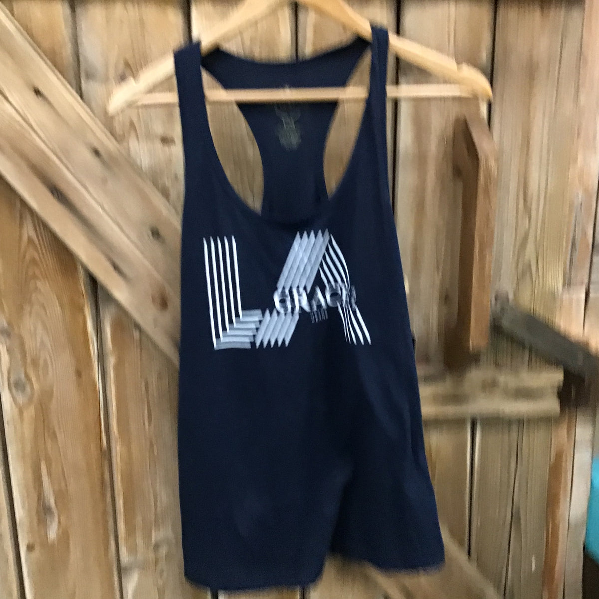 Grace Women’s Navy Tank - LARGE