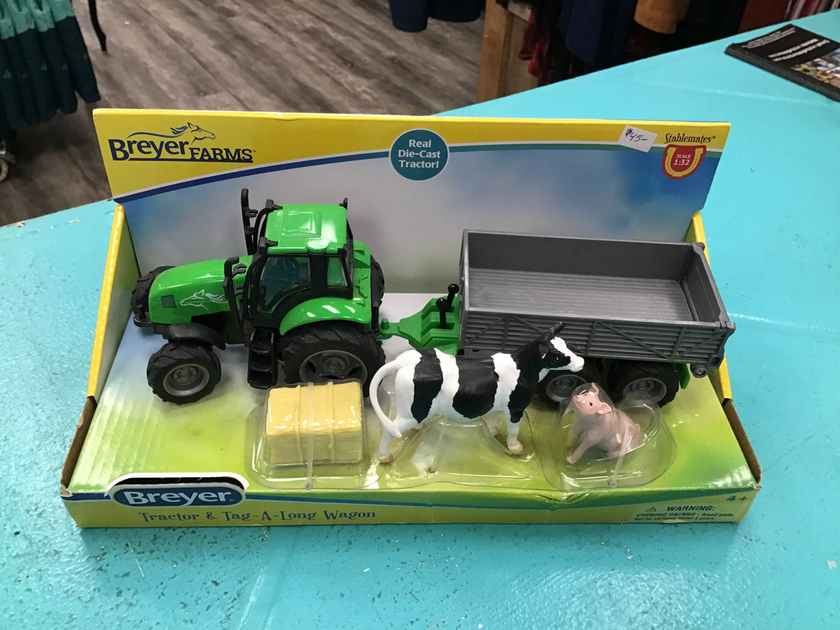 Tractor & Tag-A-Long Wagon